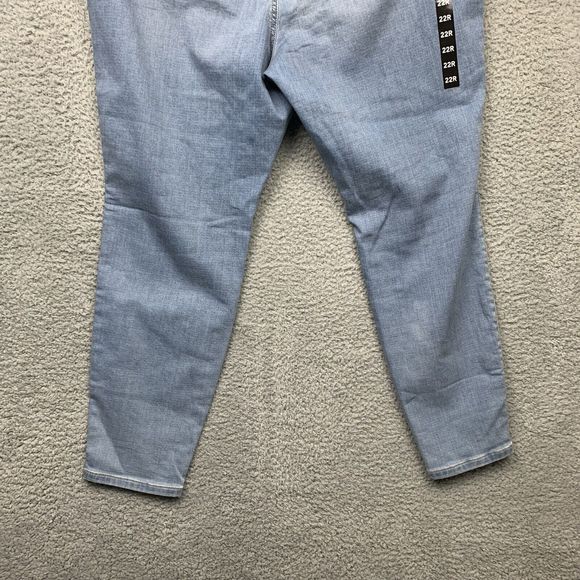 Torrid Jeans Womens 22R Jeggings Light Wash HIgh Rise Denim Stretch - Picture 15 of 16